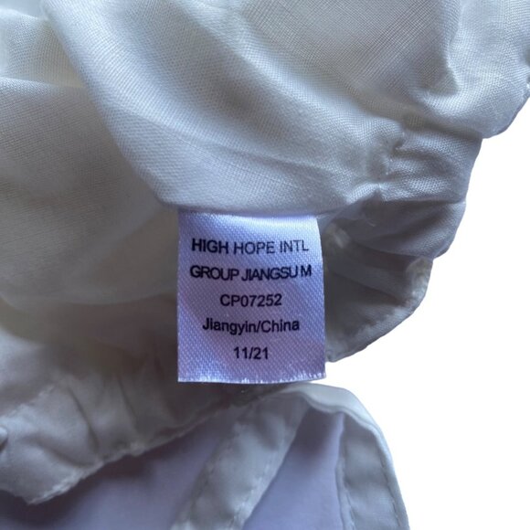 NEW Easter Baby Bonnet Embroidered Bunny Rabbit Booties Shoes White High Hope - Picture 4 of 5